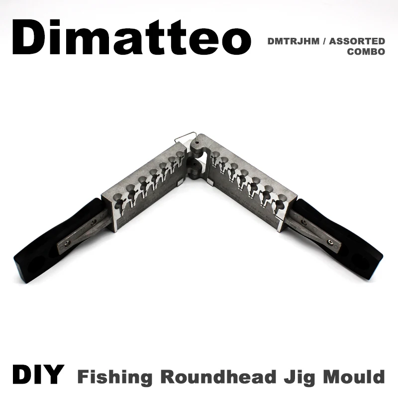 Dimatteo Molde Jig Head Redondo – Juego de pesos variados - imagen 2