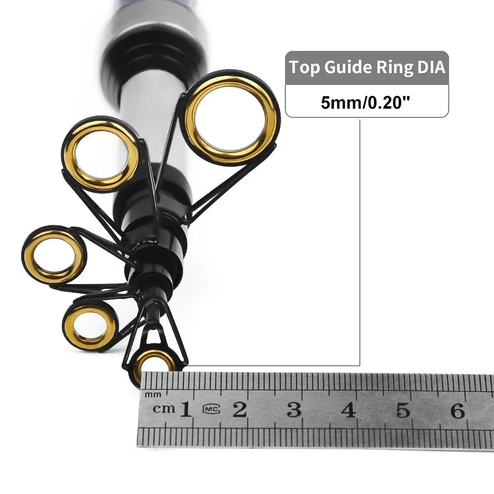 Caña de pescar telescópica, accesorio giratorio de 1,8 M, portátil, fibra de carbono, señuelo, peso 5-20g, Mini Pesca de carpa de viaje - imagen 3