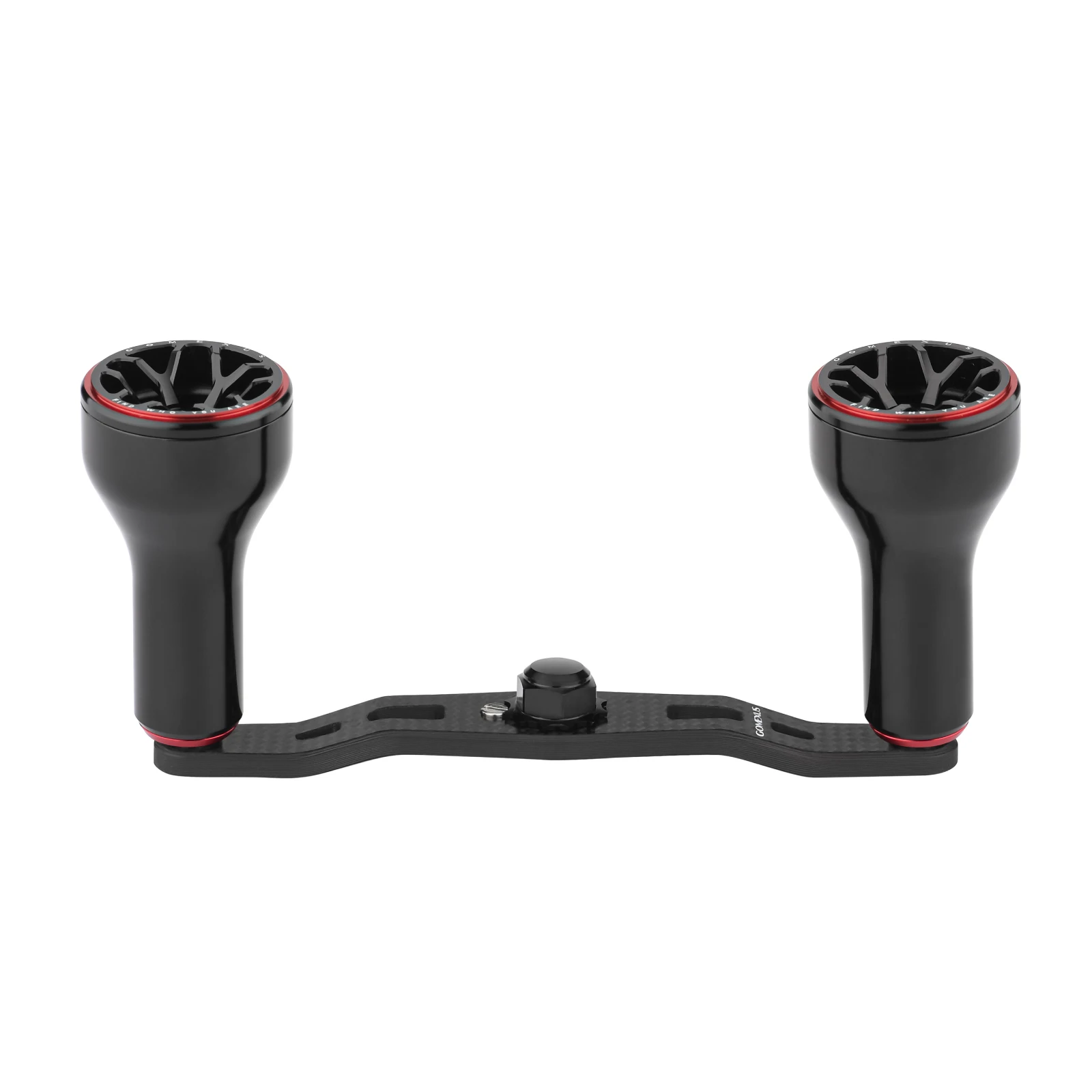 Gomexus-mango de carrete de 105mm para carrete de Baitcasting Shimano Scorpion Antares SLX, doble mango de carbono con perilla larga de aluminio de 30mm - imagen 3