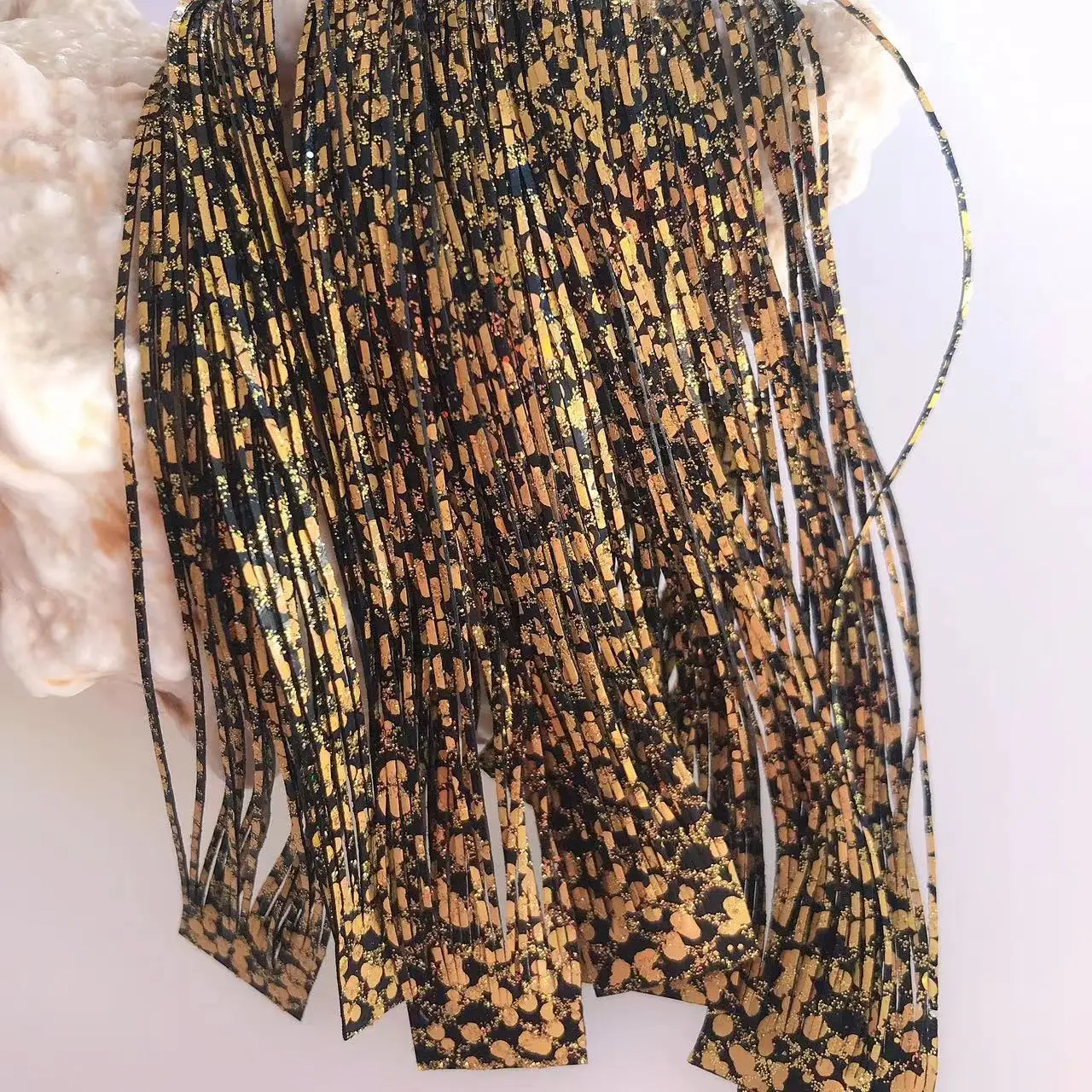 Capas de falda de silicona para Señuelos de Pesca, Material de falda de silicona para artesanía de aparejos, Spinner DIY, Jigs de goma, Buzzbait 8850-023 - imagen 2