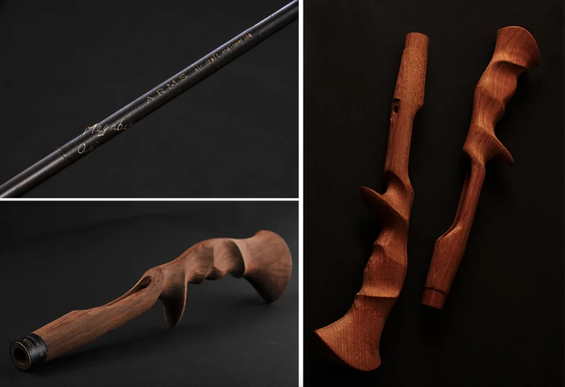 Caña de pescar japonesa Megabass Stream trucha GH 484 Ma Kou Gan Micro Object UL Lu Ya Gan, caña de pescar de rayas blancas - imagen 4