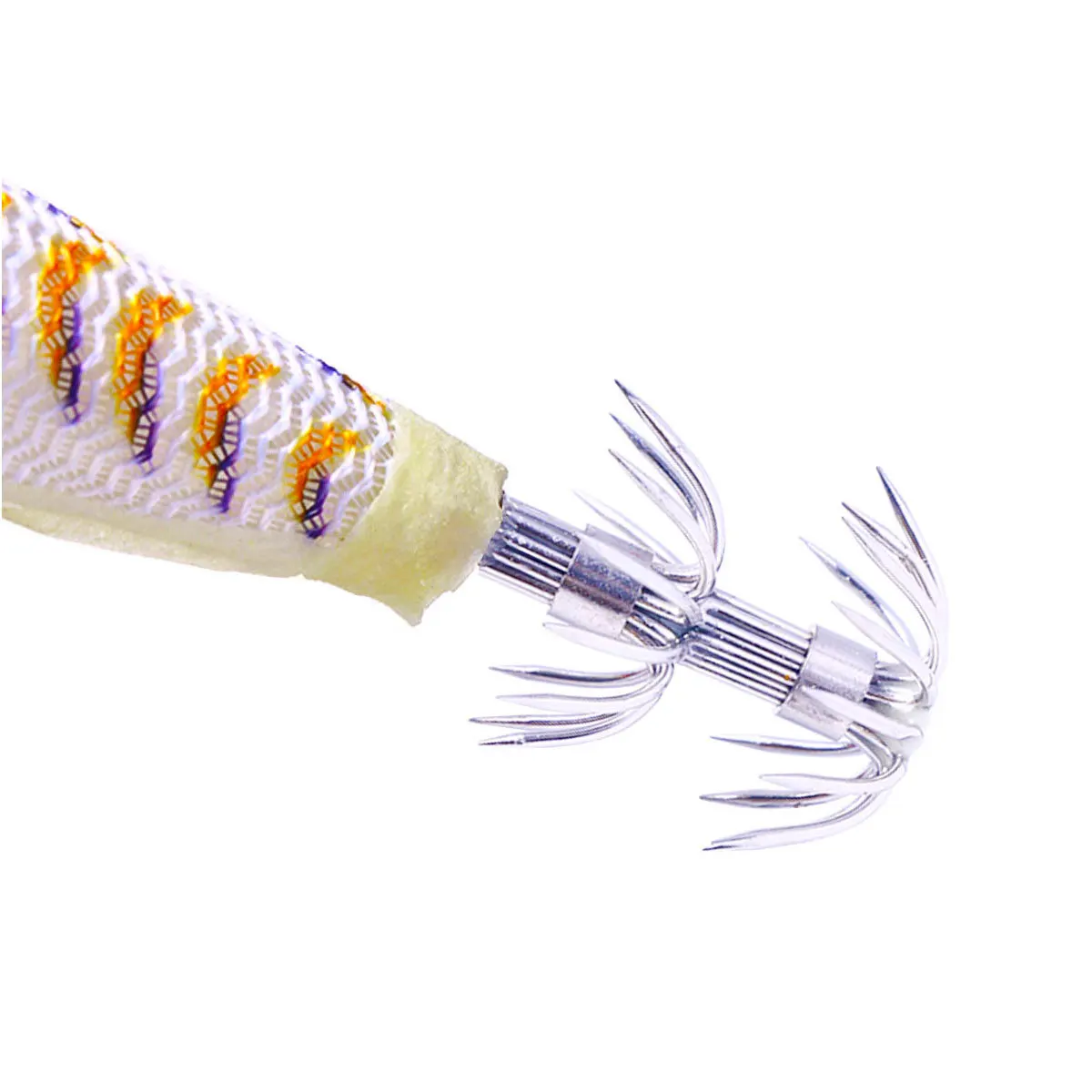Jig Bazooka calamar – Tubo UV luminoso cuerpo suave para pulpo - imagen 4