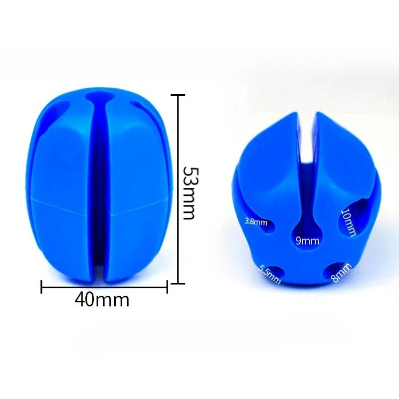 Clip de retención de bola de caña, Protector de soporte de varilla, dispositivo de almacenamiento, equipo de pesca, herramientas, accesorios de pesca, 2 uds. - imagen 2