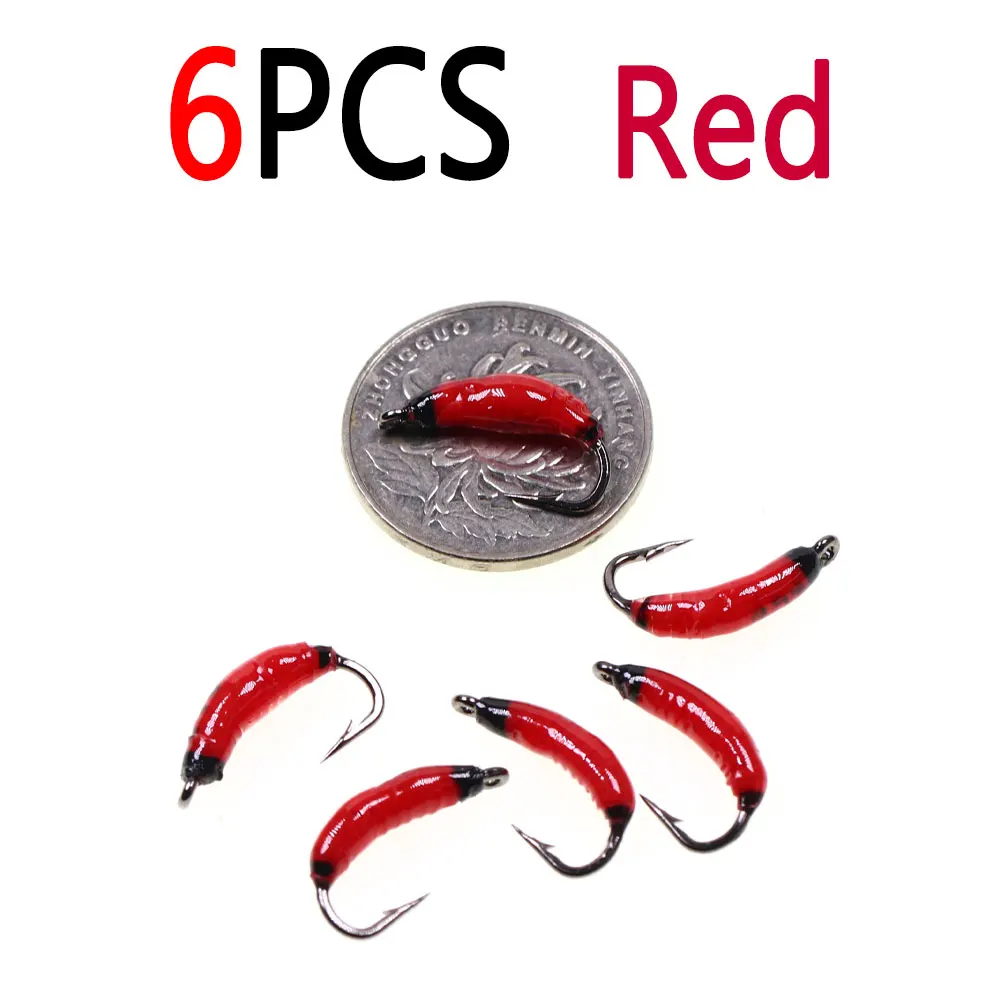 6pcs Red