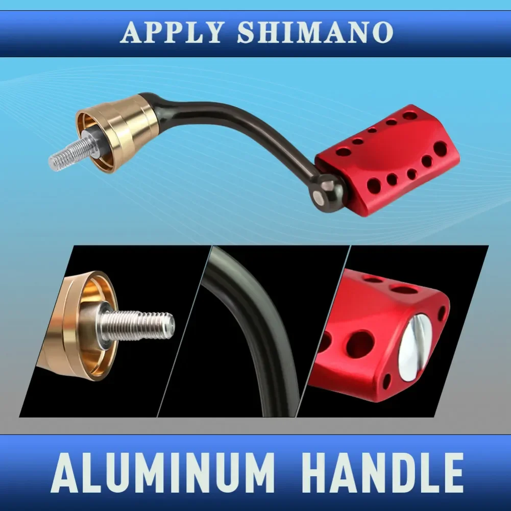 SANLIKE-carrete de Pesca de Mar ultraligero, accesorio de aluminio, resistente a la corrosión, para Shimano - imagen 5