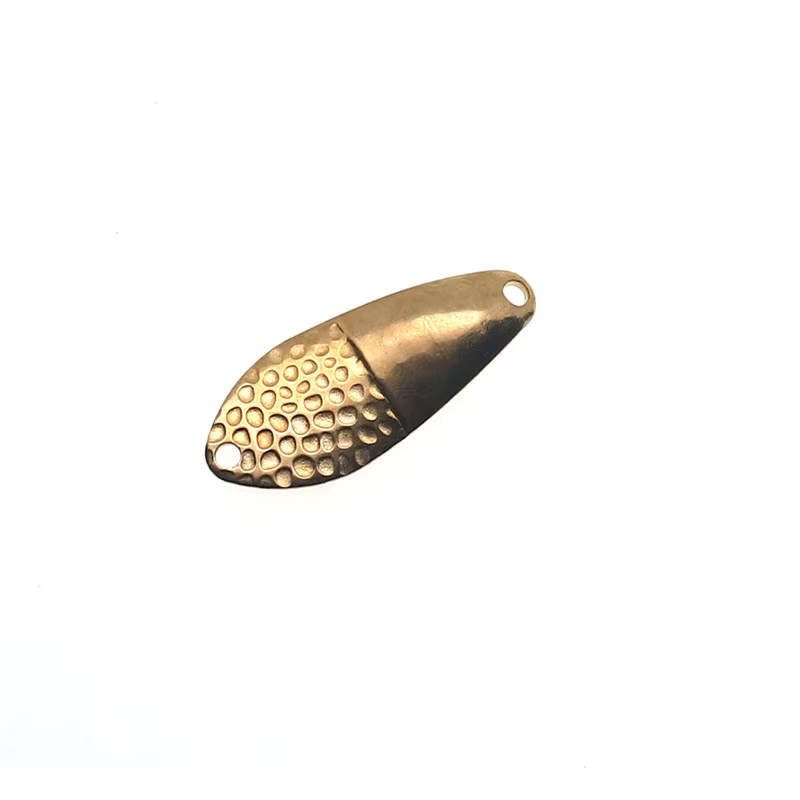 Cuchara para trucha – Cobre sin pintar – 2,5g DIY - imagen 3