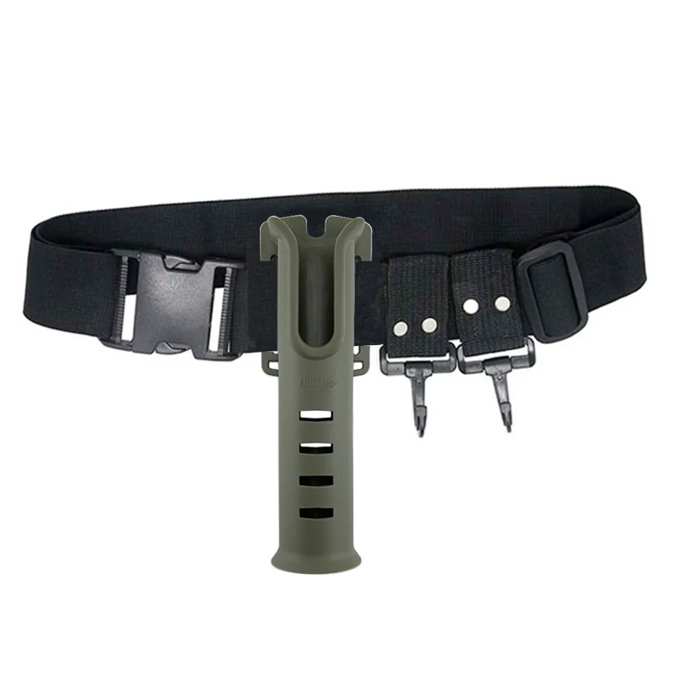Soporte de cintura rápido para caña de pescar, insertador portátil de nailon, estante de señuelo multifuncional, accesorios de equipo de Pesca - imagen 4