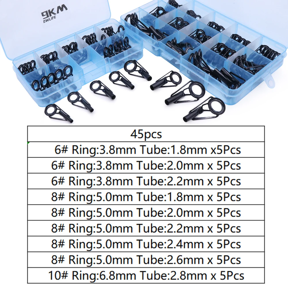 45Pcs  1.8-2.8mm