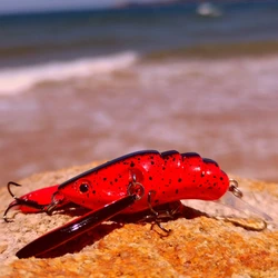 Señuelo oruga articulada – Anzuelos afilados para lubina