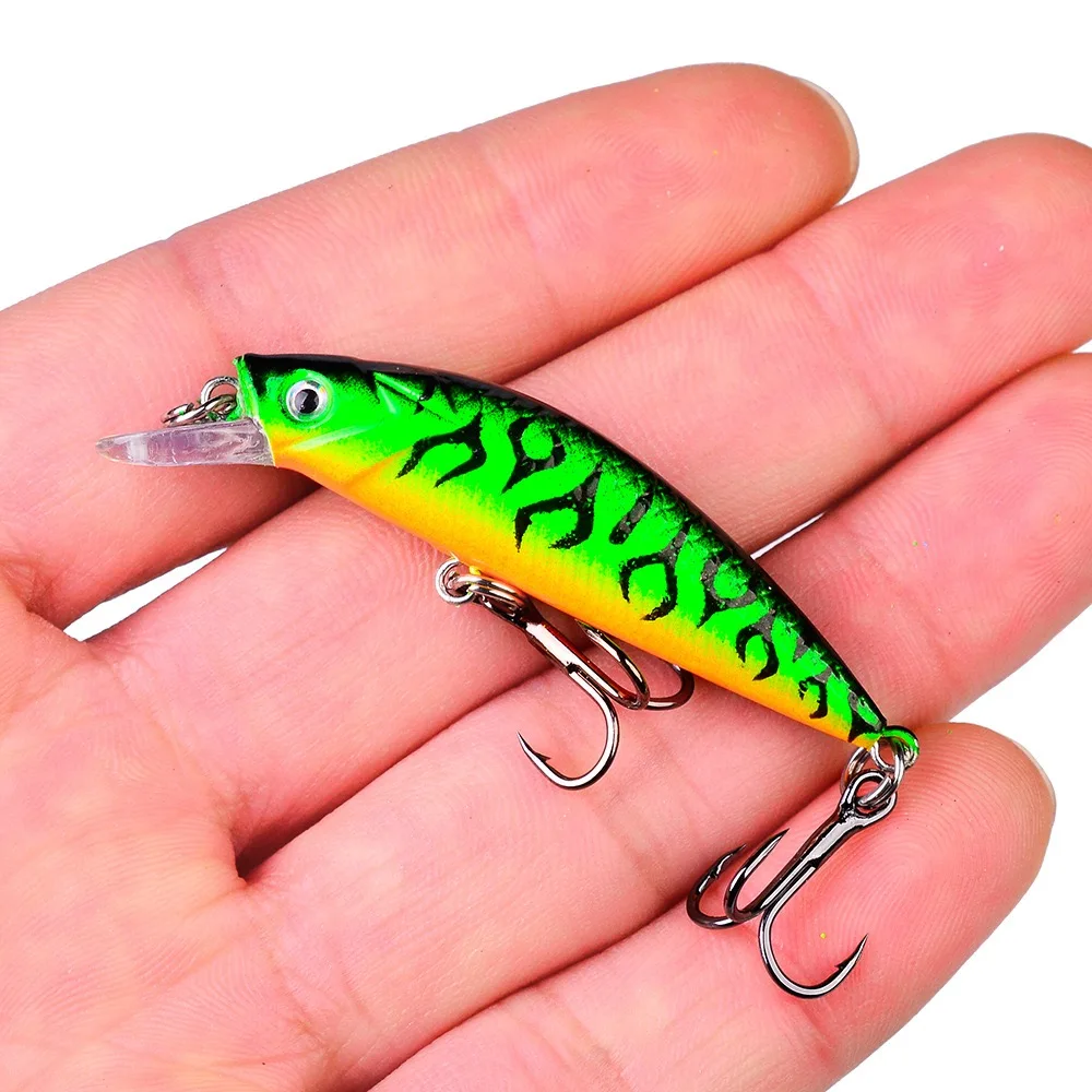 PRO BEROS-señuelo de pesca de pececillos de hundimiento lento, 6mm, 6g, cebo duro Artificial japonés, Lucio, Wobblers, Crankbait, pesca de carpa - imagen 3