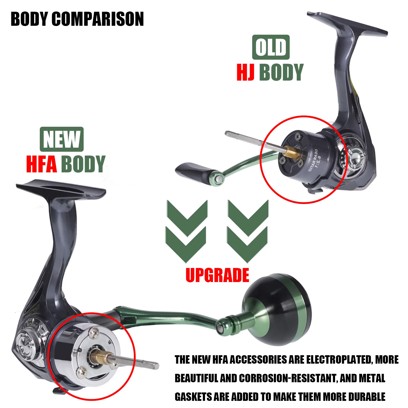 Carrete de pesca giratorio, bobina de HJ1000-4000, superligero, alta velocidad, sistema de arrastre 2024: 1, 6,2 kg, Lucio, Peche Moulinet En Mer, novedad de 8,5 - imagen 3