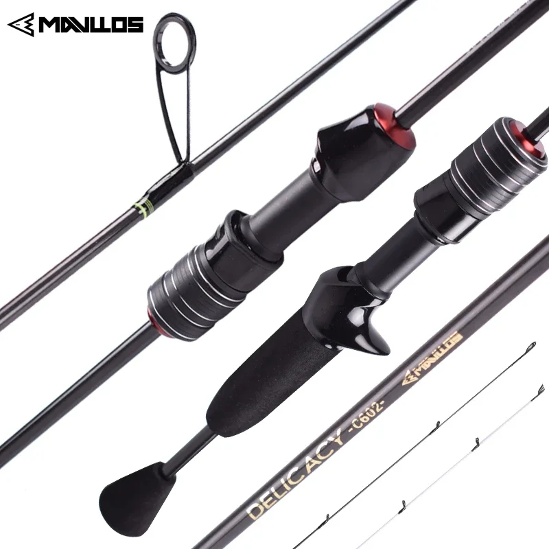 Mavllos Delicacy UL Caña Giratoria Carbono BFS para Lubina y Trucha