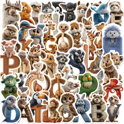 Pegatinas impermeables con diseño animal para Stickers