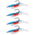4pcs Blue Shrimps