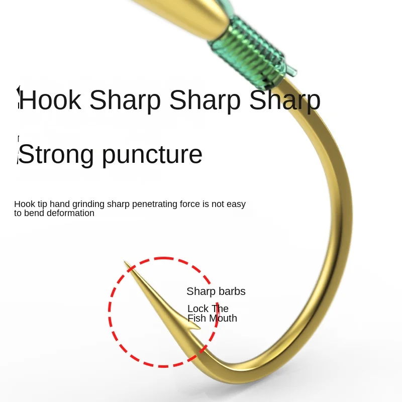 LINNHUE línea principal de deriva de siete estrellas con forma especial, línea de componentes, pesca tradicional, auténtica carpa cruciana, anzuelo de pesca de Taiwán - imagen 5