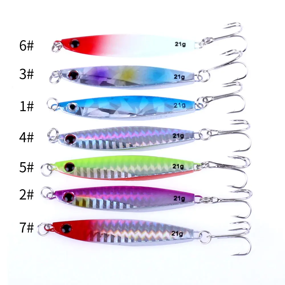 Señuelos metálicos para lubina y caballa – pesca de orilla - imagen 5
