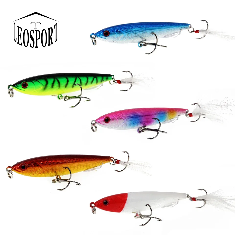 Señuelo de pesca de pececillos de alta calidad, 1 piezas, 5 colores, 9CM, 13,4g, anzuelos de pesca de carpa, señuelo duro de plomo, aparejos de pesca - imagen 2