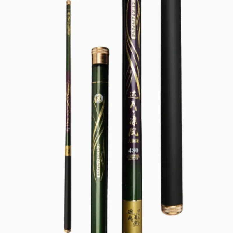Caña de pescar de mano ultraligera, larga y dura, de fibra de carbono, telescópica de alta calidad, 2,7 M/3,6 M/3,9 M/4,5 M/4,8 M5.4M6.3M - imagen 3