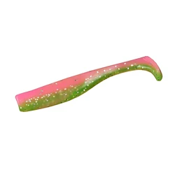 Señuelo jigging TPR – cebo blando de cola paleta para lubina 70mm