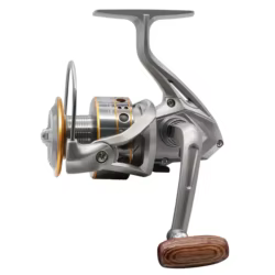 Carrete Giratorio Rooblinos LD – Metal reversible agua salada y dulce