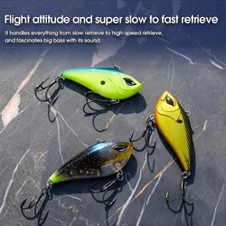 Noeby, 1 unidad, 7cm, 17,5g, Wobblers que se hunden, aparejos de pesca, Señuelos de Pesca, cebo vibratorio para accesorios artificiales de profundidad completa