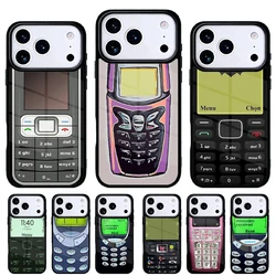 Funda retro para iPhone 17 Air – Carcasa trasera ultrafina