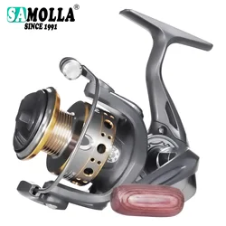 Samolla Carrete giratorio aluminio 7+1BB – Agua salada