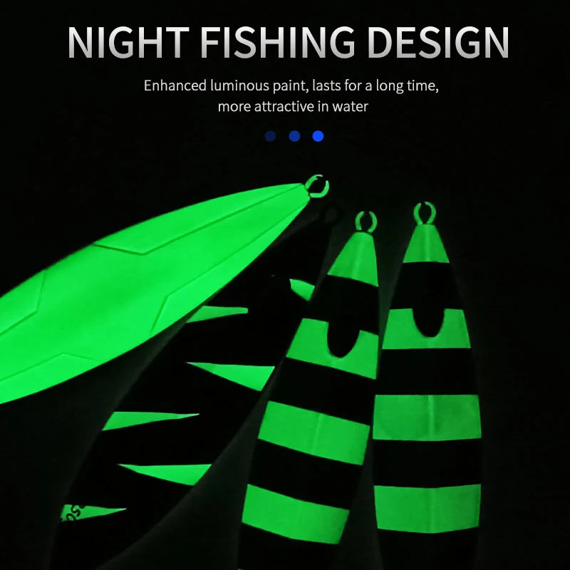 OBSESSION J90 150g 200g 250g agua salada cuchara de hundimiento lento Metal Jigging Rock Pike señuelo de pesca Artificial mar pesca Jig Bait - imagen 5