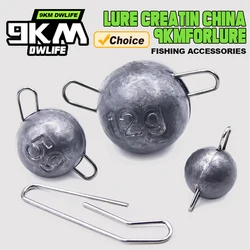 9KM 10 Uds Cheburashka pesas Cheb bola plomos gancho conector agua dulce