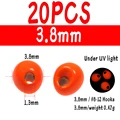 20pcs Orange 3o8mm