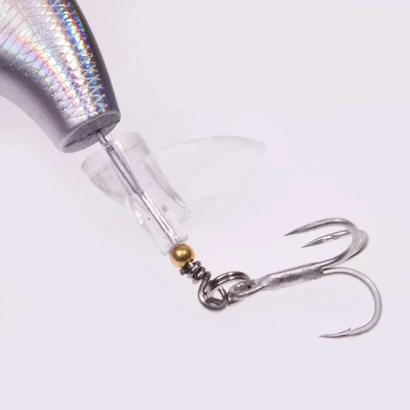 Señuelo de Pesca Topwater, 7,5 cm, 6,5g, cebo duro Artificial, cola giratoria suave, aparejos de Pesca, 1 ud. - imagen 5
