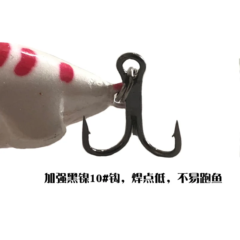 Señuelo de Pesca duro de diseño japonés, 1 piezas, 4cm/5,2g, Mini cebo de manivela para lucio, perca, lubina, Crankbait - imagen 4