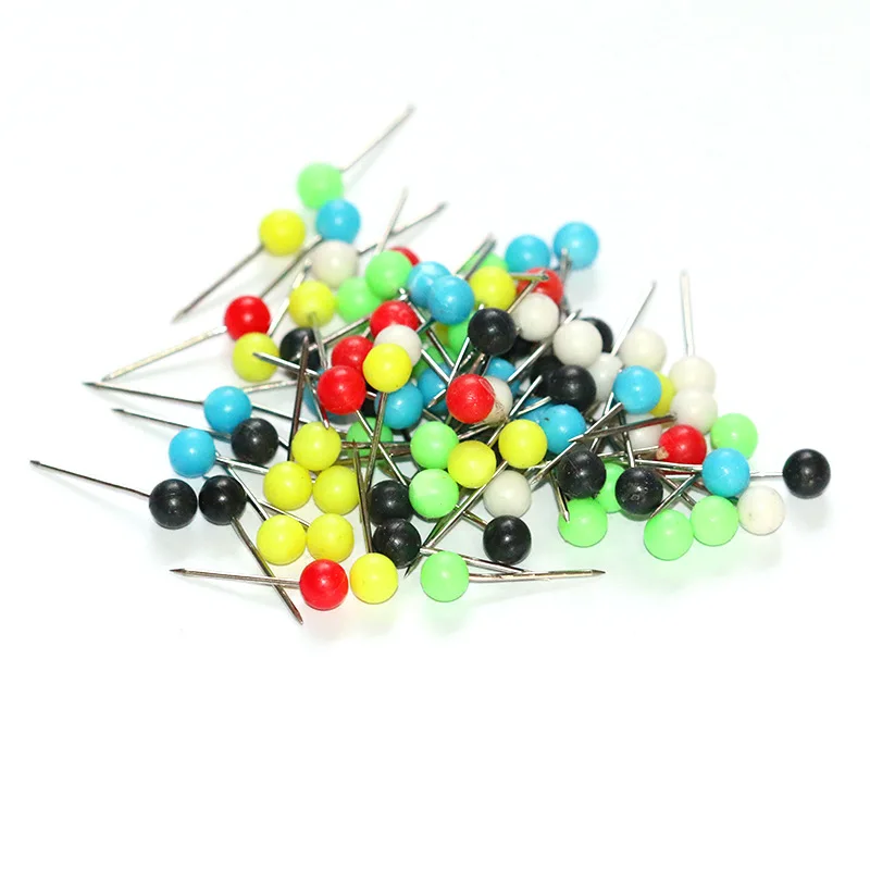 PRO BEROS-Alfileres de repuesto seguros para pesca de carpa, accesorios de plástico, cabeza redonda, multicolor, aparejo de piezas, 100 - imagen 5
