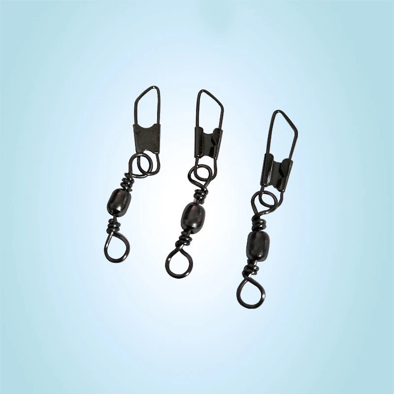 50 Piezas de Artículos de Pesca Tipo A, Conector Giratorio de Pesca, Rodamiento de Pasador, Giratorio Giratorio con Cierre Rápido, Clips de Cierre Rápido, Anzuelo, Señuelo, Aparejos de Pesca - imagen 2