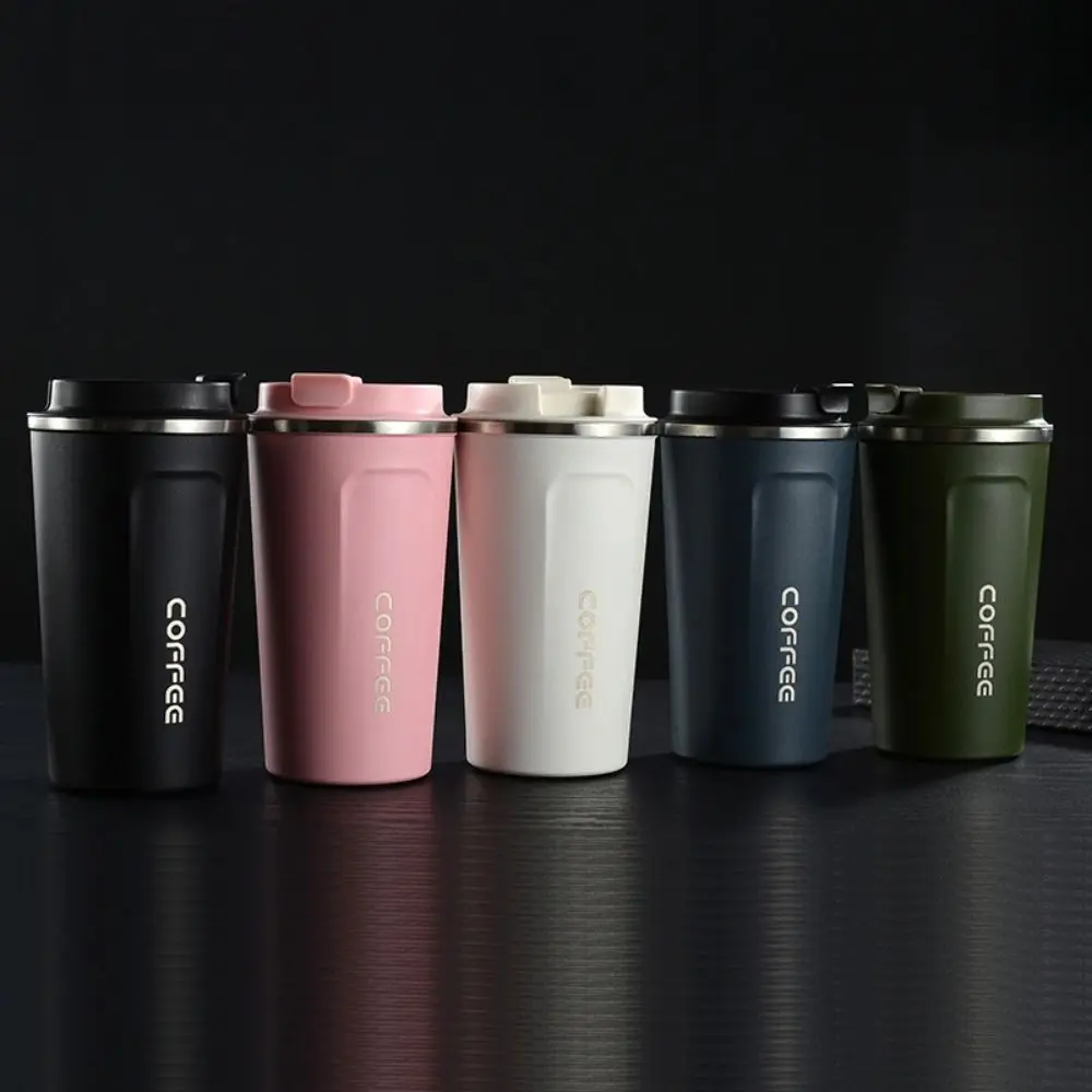 Taza térmica de viaje de acero inoxidable que mantiene el frío y el calor, hervidor de café, termo portátil a prueba de fugas - imagen 4