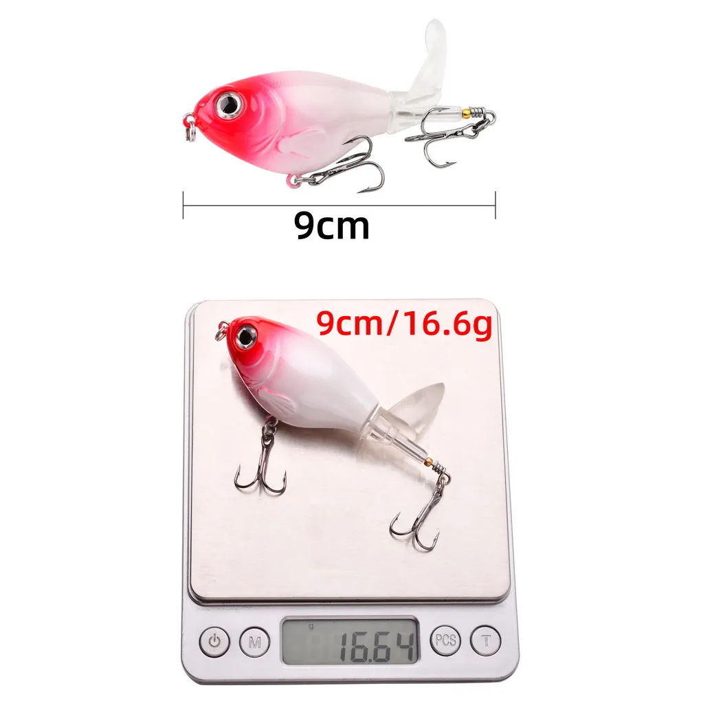 Señuelo topwater Whopper Popper para lubina - imagen 2