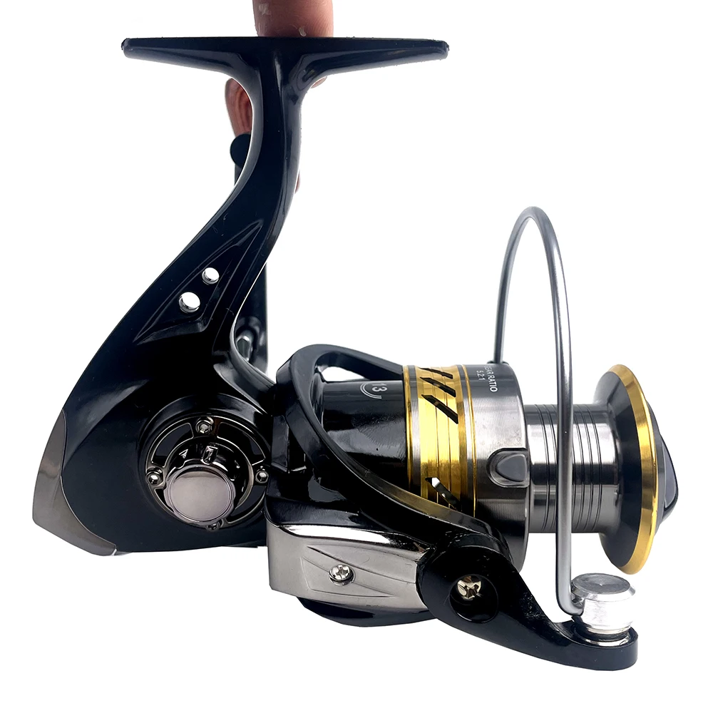 Carrete de pesca giratorio ultraligero arrastre máximo 12kg surfcasting carretes de Jigging de agua salada aerodinámicos 2000 3000 4000 5000 6000 7000 bobina - imagen 5