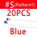20PCS P1 S blue