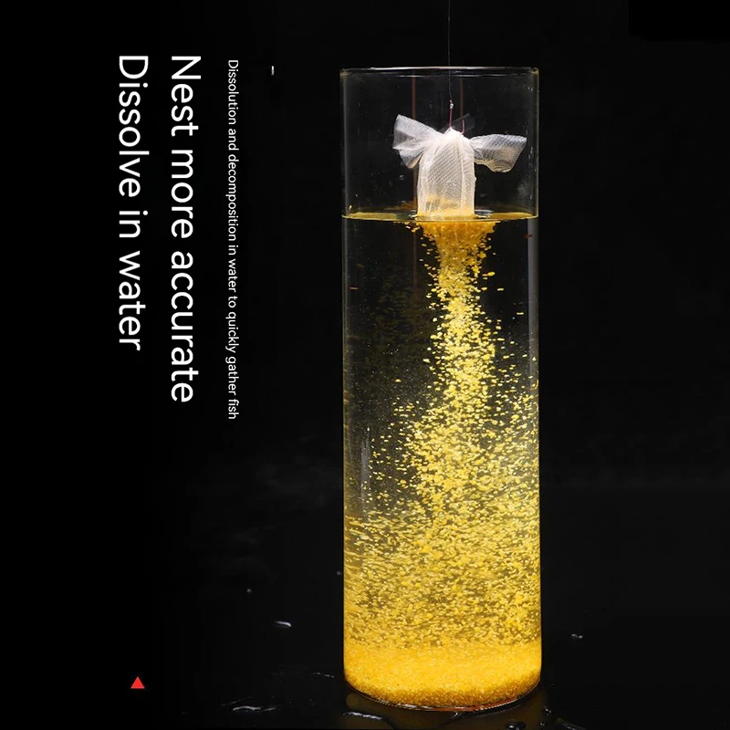 FTK-bolsas de pesca de carpa, 50 piezas, PVA, disolución rápida sin residuos, aparejos de pesca gruesos, carpas, bolsas de cebo, 10 tamaños, 5x10cm, 12x16cm - imagen 4