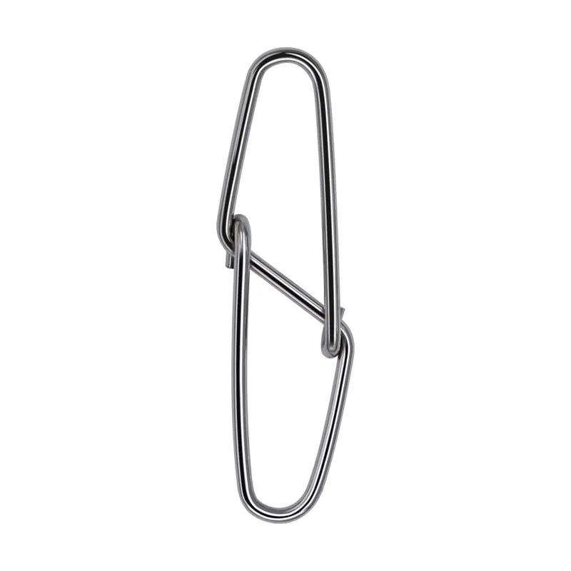 Esta imagen representa un enlace o cierre de metal ideal para asegurar o conectar objetos