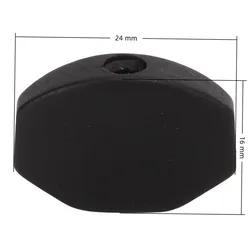 Botones de afinación para guitarra – Ébano y Metal