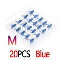 20pcs Blue M