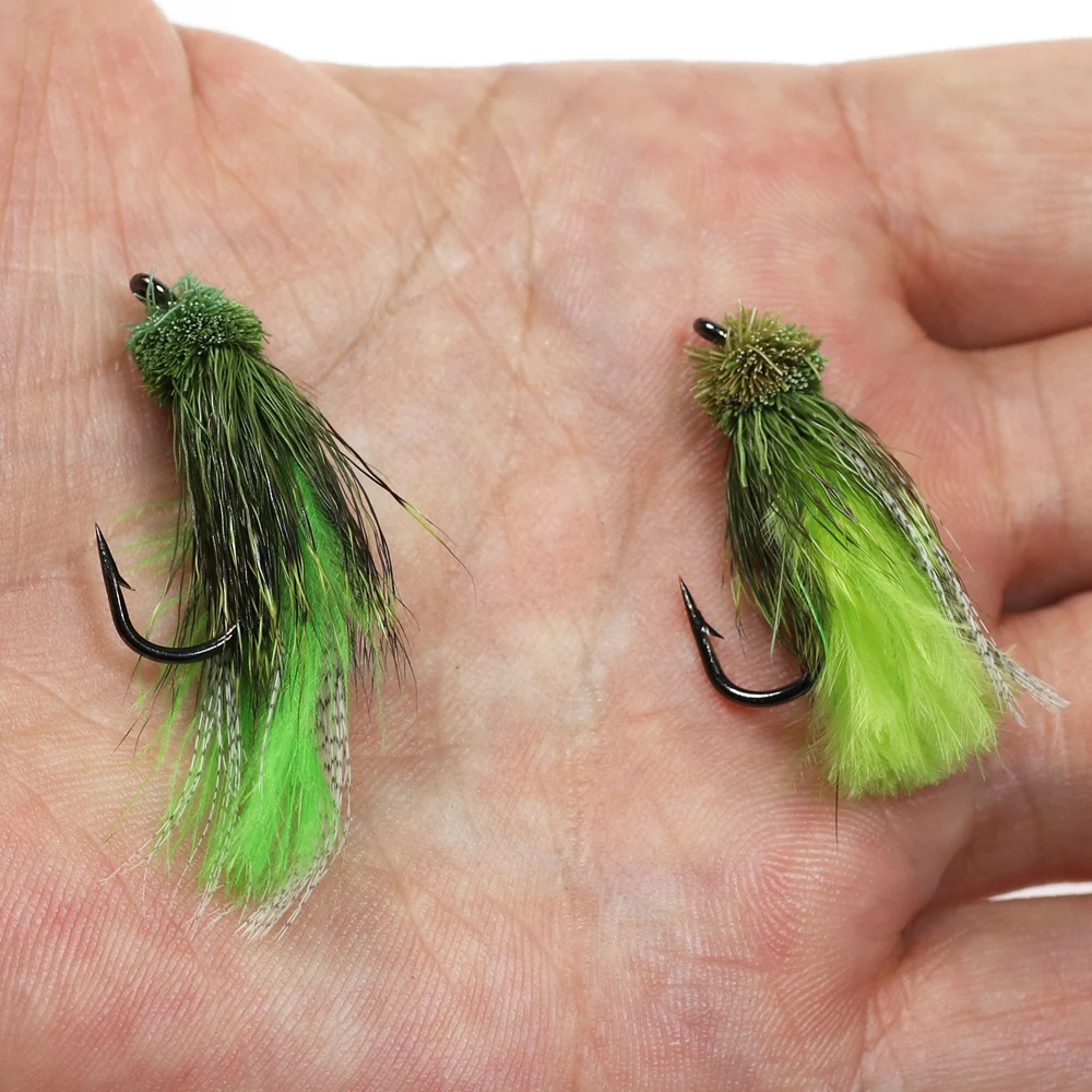 Vtwins cebo pesca con mosca Serpentina para trucha arcoíris y marrón - imagen 2