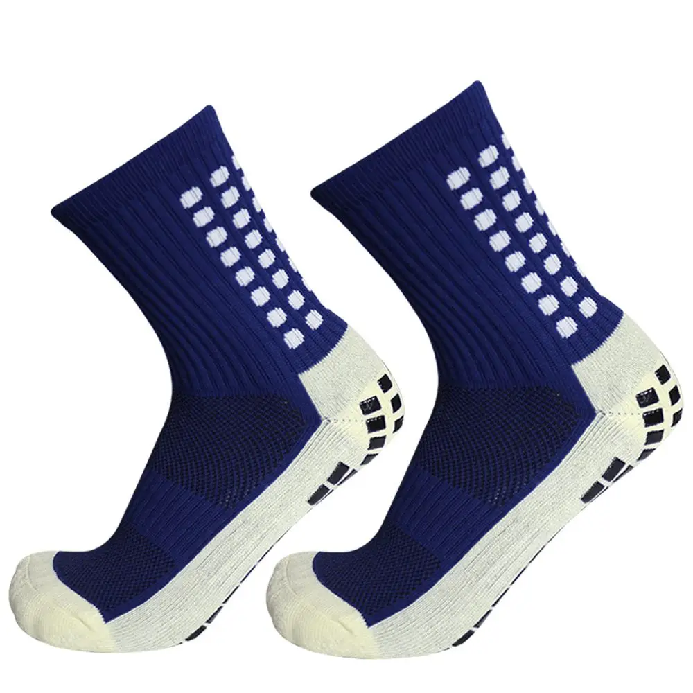 Calcetines deportivos antideslizantes de silicona para hombre y mujer, medias de agarre para fútbol y baloncesto, novedad - imagen 3