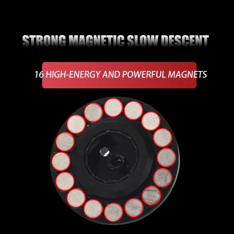 El carrete de pesca de balsa con pantalla digital de lagarto tiene cuerpo de aleación de aluminio, carrete hueco de metal y sistema de freno magnético - imagen 3