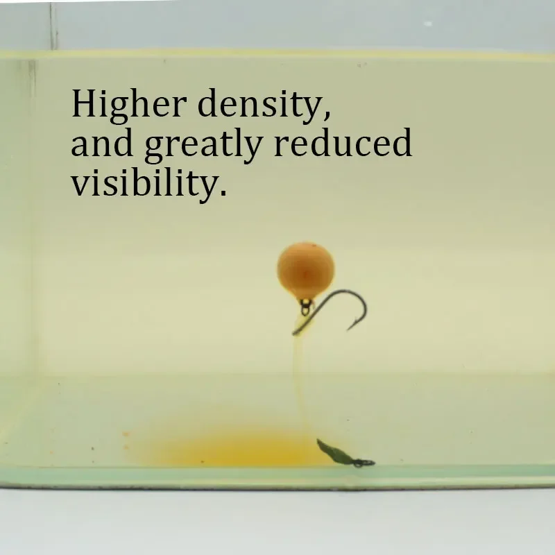 Línea de pesca de carpa de 10m, filamento Chod, aparejos Choddy, gancho para aparejo Chod de carpa, 15lb, 18lb, 20lb, 25lb, transparente y rígido - imagen 5