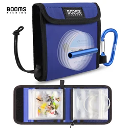 Booms Fishing SH2 Carpeta de Aparejos Bolsillos Mosca Tippet