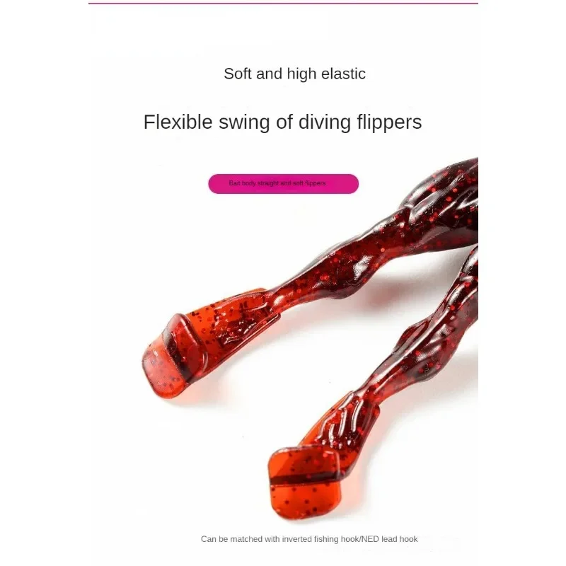 Cebo de subcebo humanoide para microondas, 8 piezas, novedad de 2024, tipo flotante favorito de los bajos con fuerte encanto - imagen 5