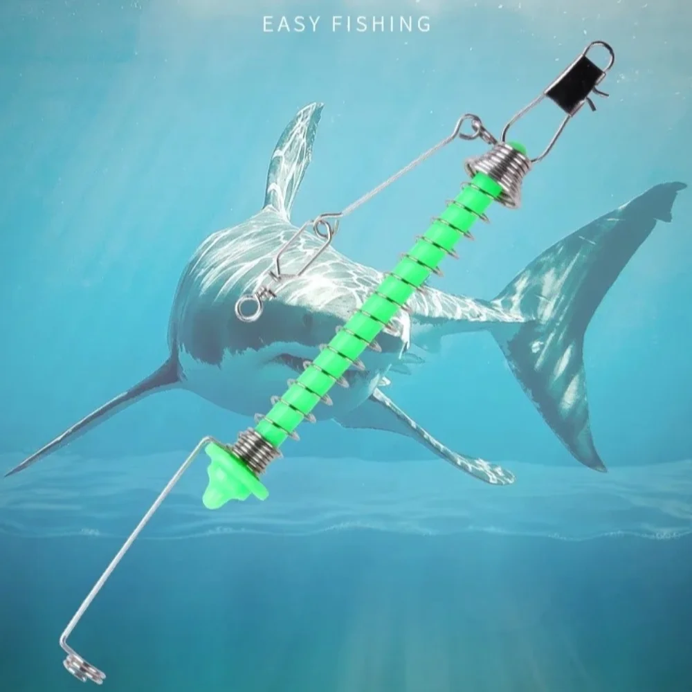 Mecanismo de disparo, anzuelo de pesca automático con resorte, anzuelo de eyección automático, soporte para cebo - imagen 3