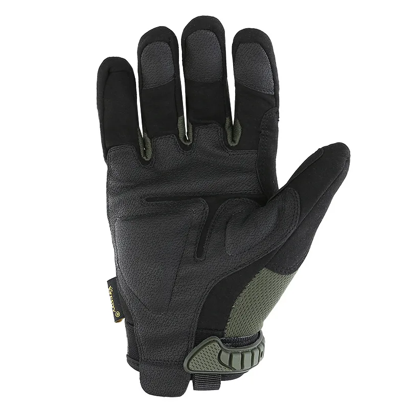 Guantes tácticos Airsoft Seal Unisex súper fibra protectora resistente al desgaste guantes de dedo completo escalada al aire libre guantes de montar A2F005 - imagen 5